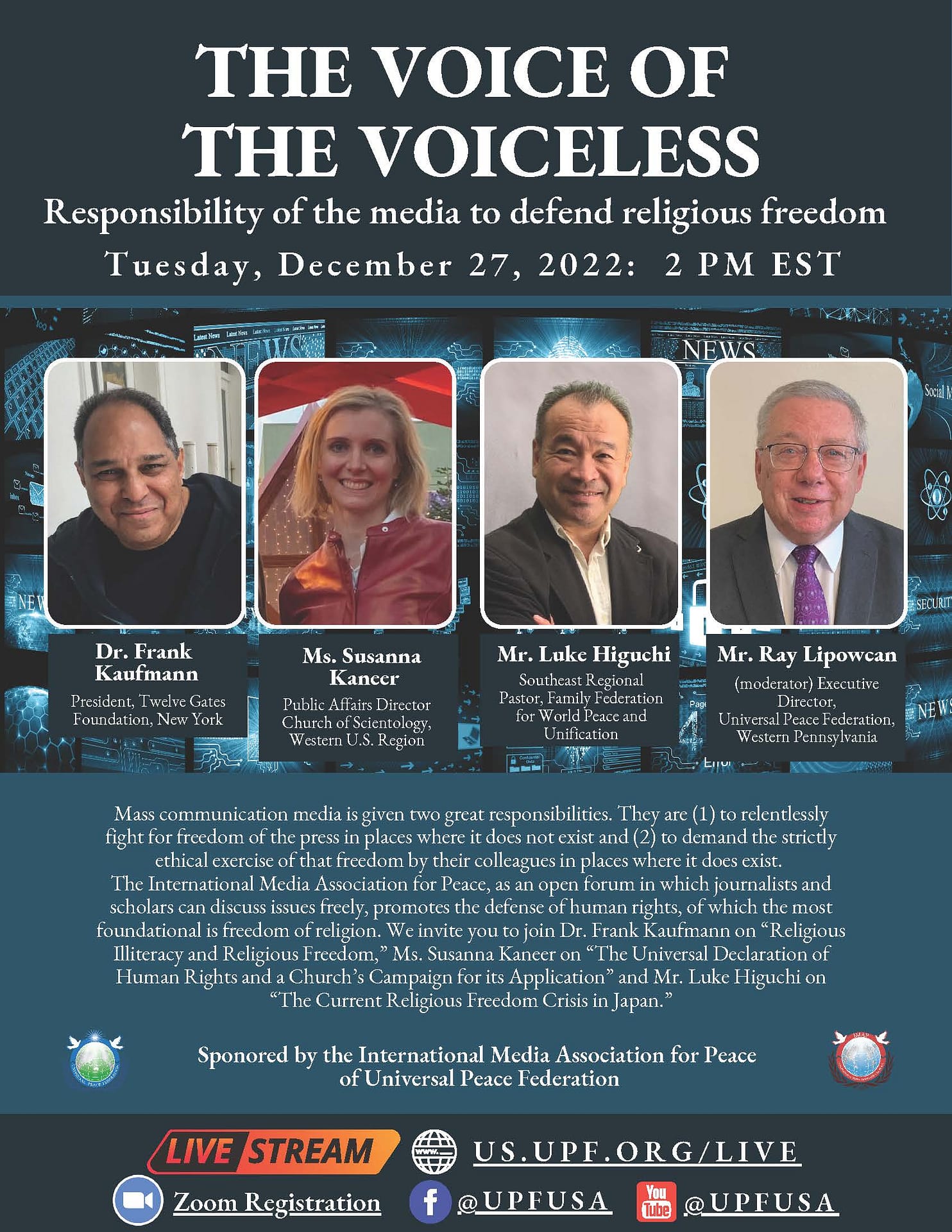 The Voice of the Voiceless: Twelve Gates Foundation President Speaks on Religious Freedom